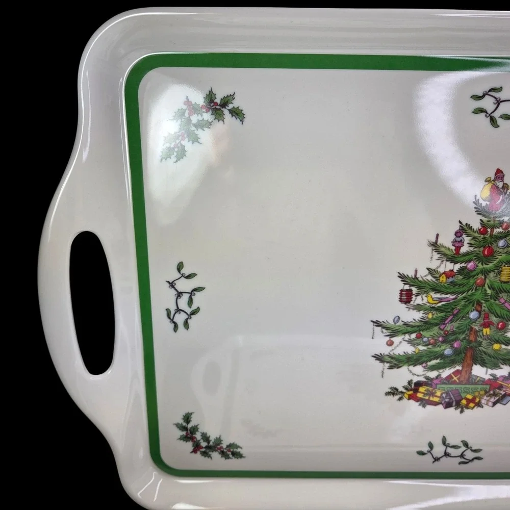 Spode christmas serving
